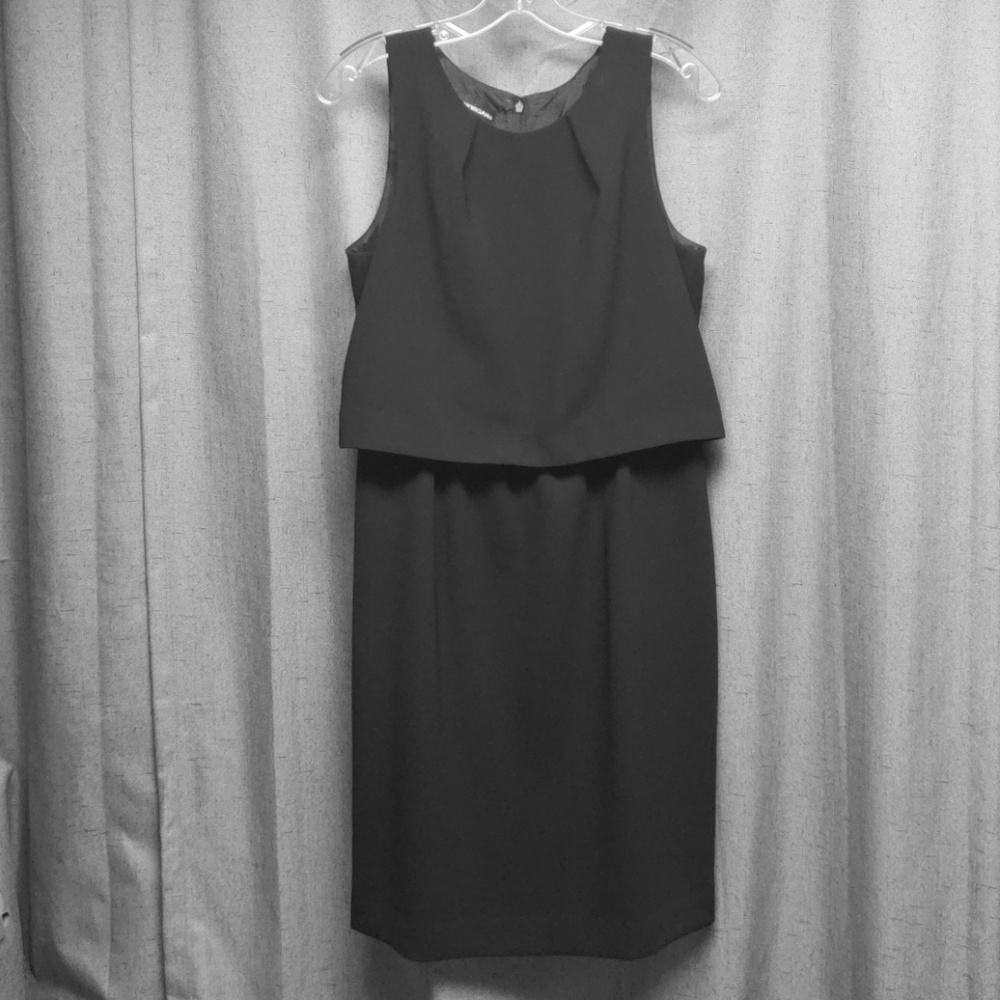 Architectural Little Black Dress